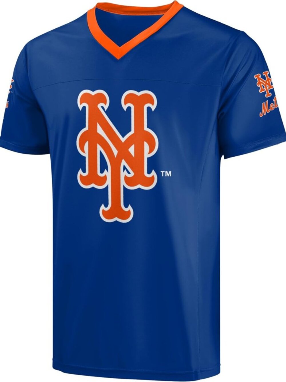 Men's MLB Team Color Performance V-Neck Top | Official Logo & Wordmark Design